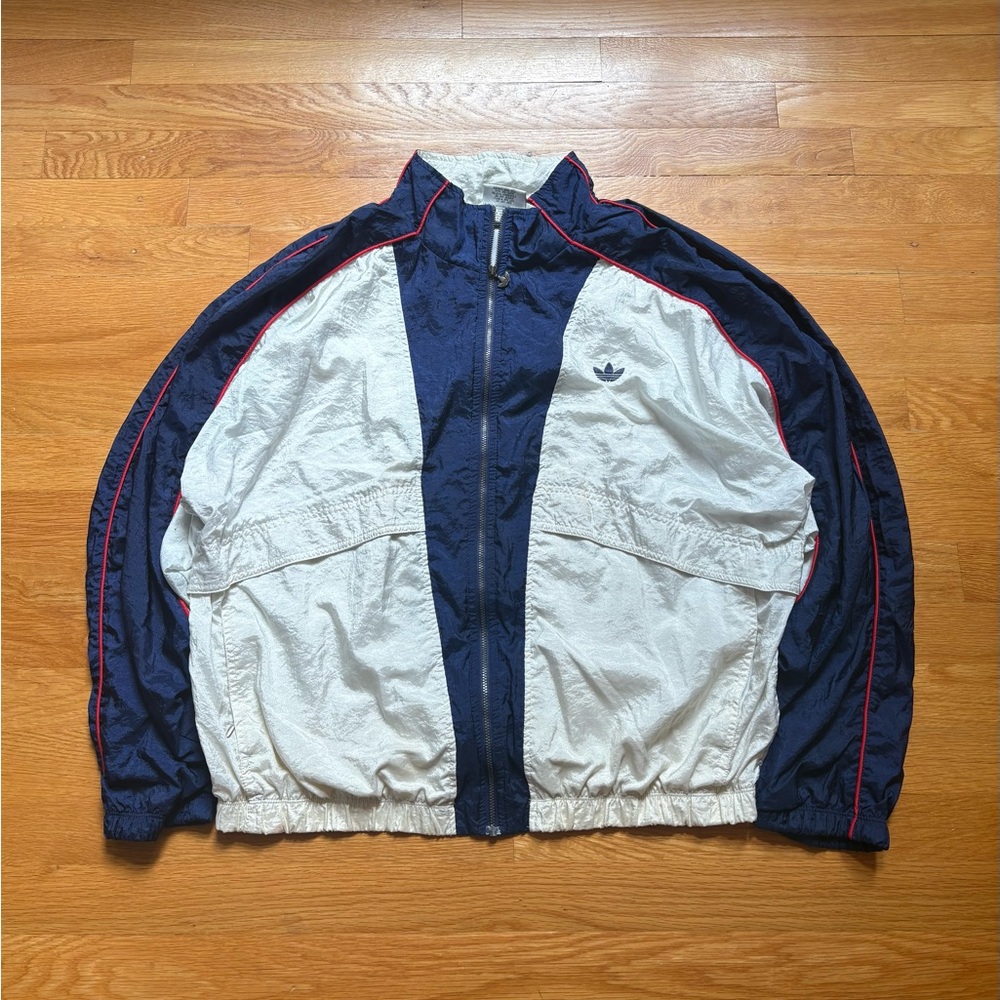 90s Vintage Adidas Nylon Zip Up Jacket